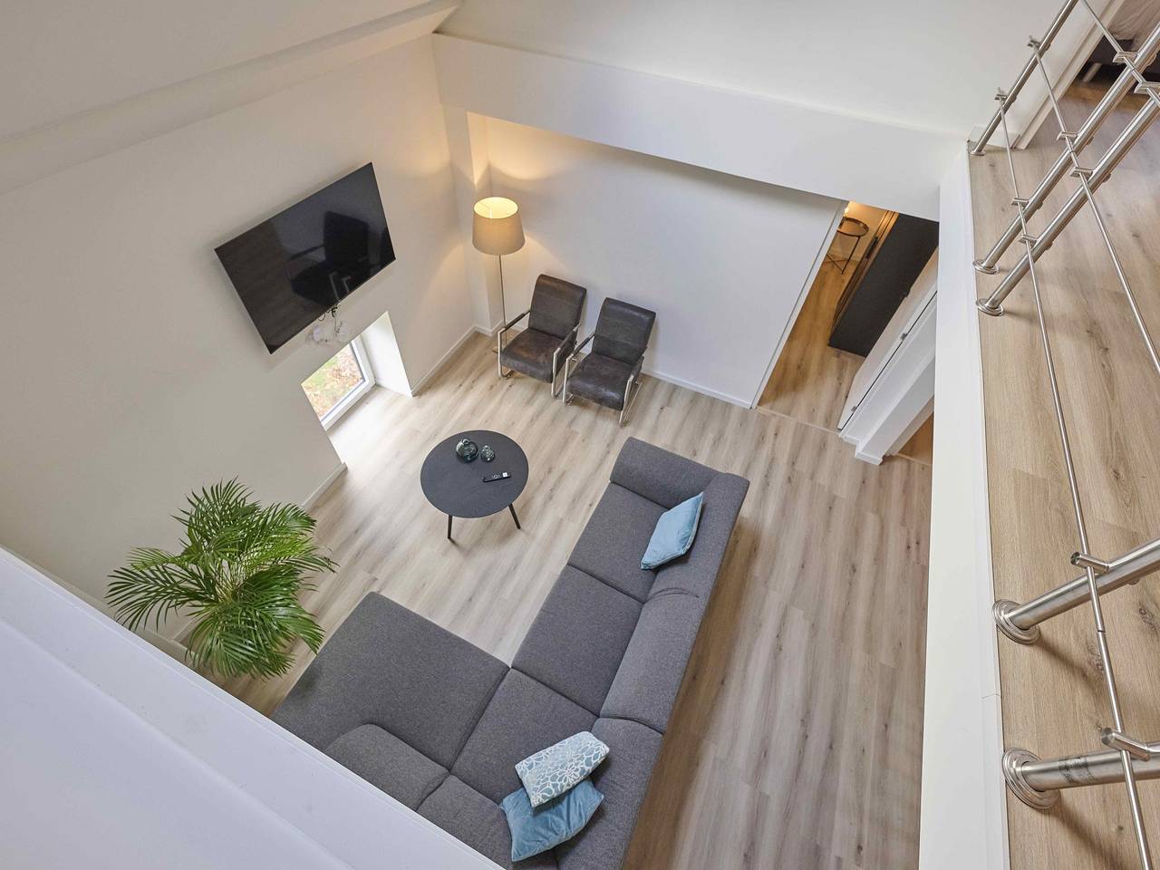 Luxe modern ingericht appartement met dakterras in Parkstad Limburg