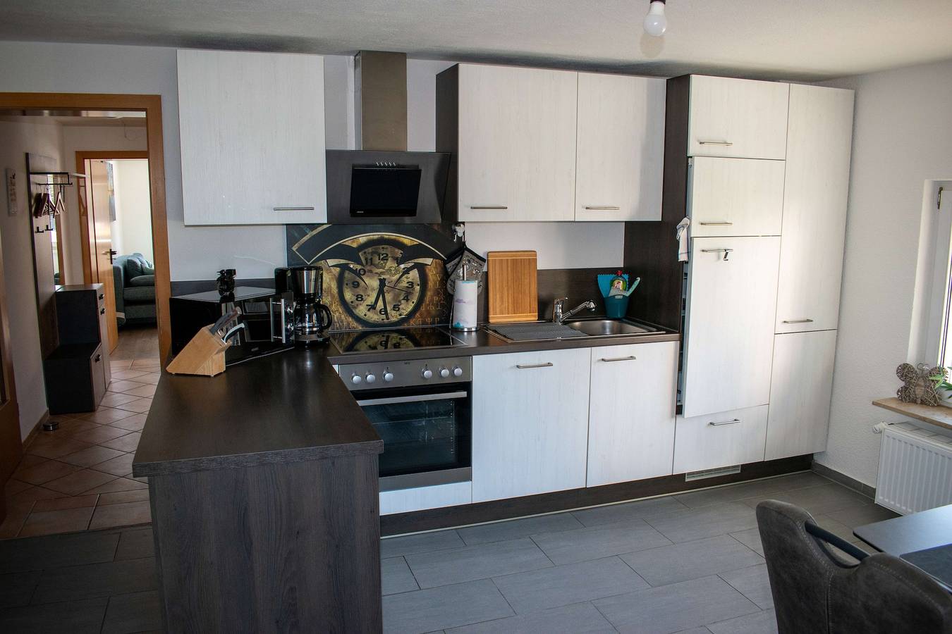 Ganze Ferienwohnung, Ferienwohnung Rosa - 2,5-Zimmer-Wohnung, Terrasse und Balkon, Og in Gaienhofen, Untersee