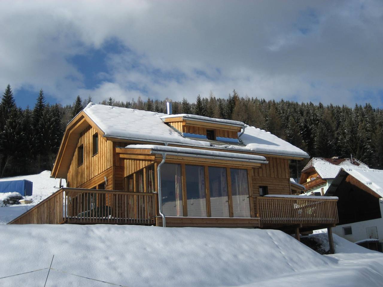 Alpenchalet mit Panoramablick bei Skigebieten in Stadl an der Mur, Murau (Kreischberg)