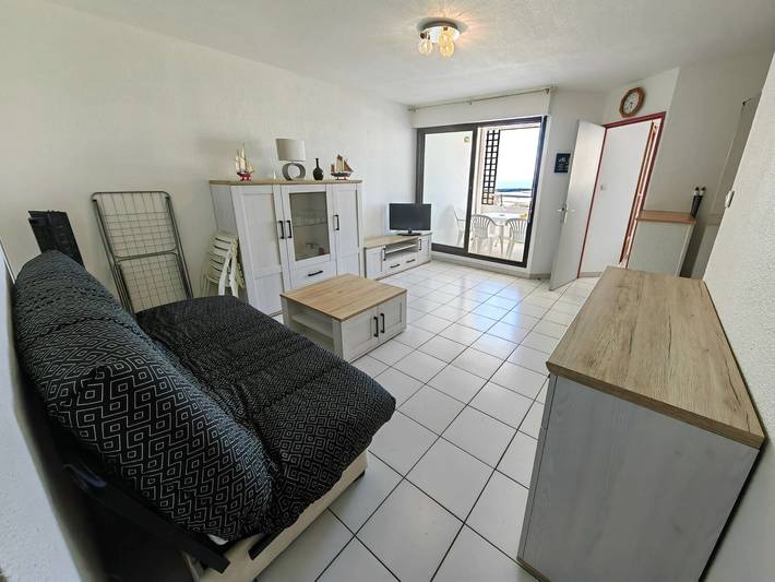 Gîte pour 6 personnes, avec terrasse dans Plage Rochelongue