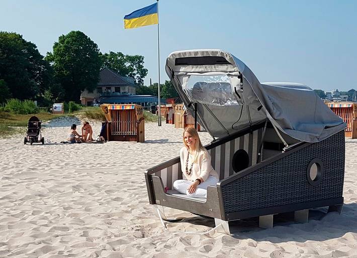 Camping für 2 Personen, mit Seeblick an der Ostsee - 4