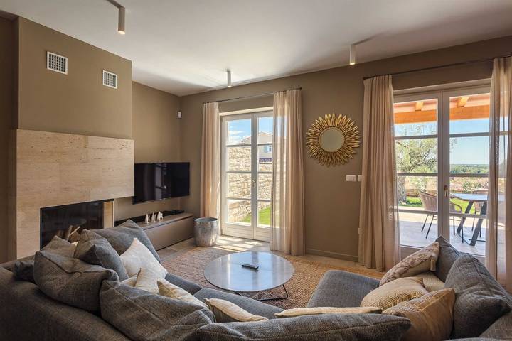 Villa für 6 Personen, mit Balkon und Pool in Tar-Vabriga - 2