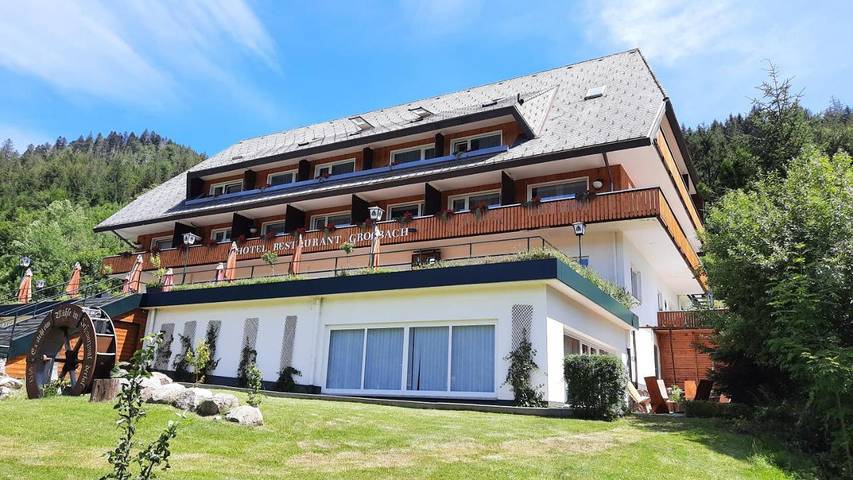 Hôtel pour 2 personnes, avec jardin ainsi que vue et terrasse, animaux acceptés