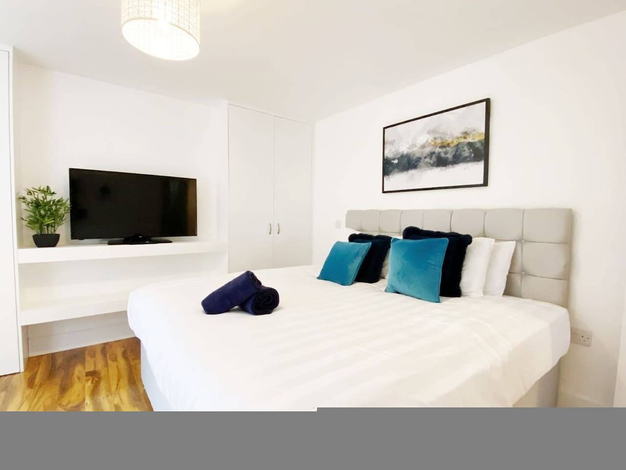 Apartamento inteiro, De Pary 2 Modern Bedford Apartment- Near Town Centre in Bedford