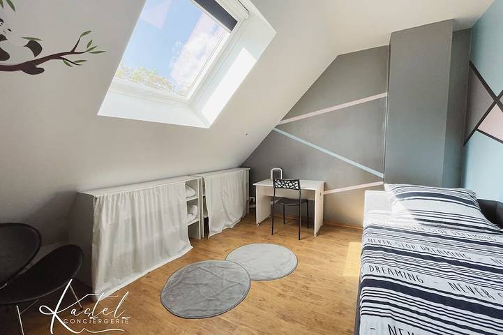 Location de vacances pour 8 personnes, avec jardin à Essômes-sur-Marne