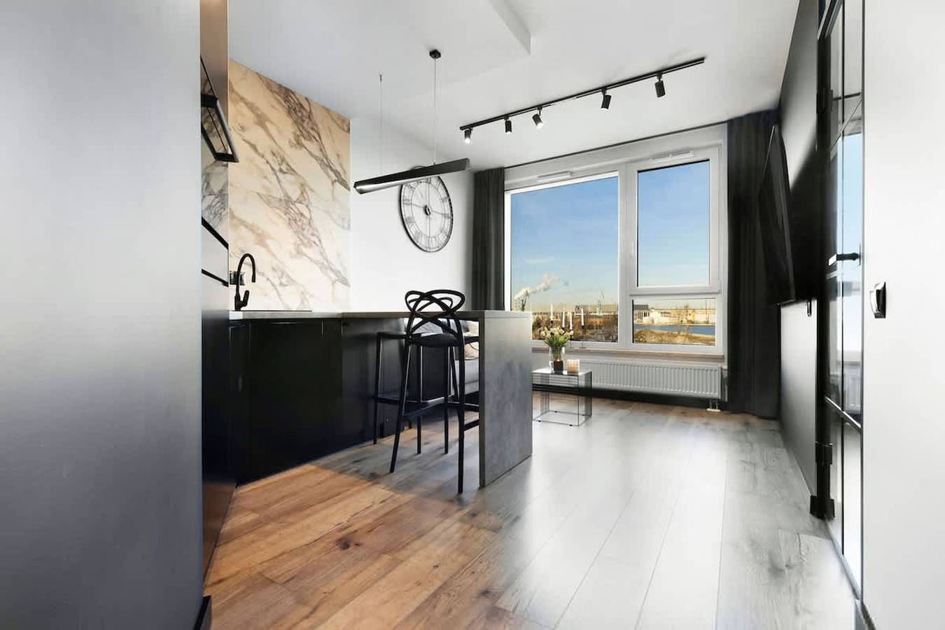 Cały apartament, Elite Apartments Chlebova Shipyard in Gdańsk, Zatoka Gdańska