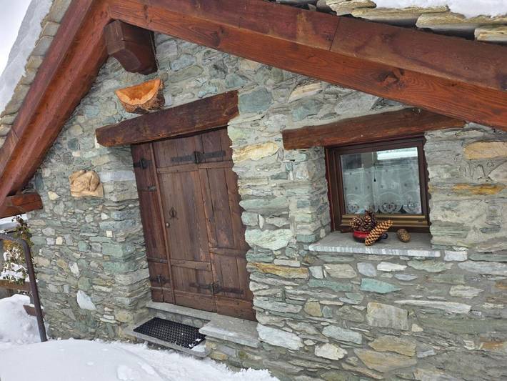 Chalet für 7 Personen, mit Balkon und Ausblick, mit Haustier
