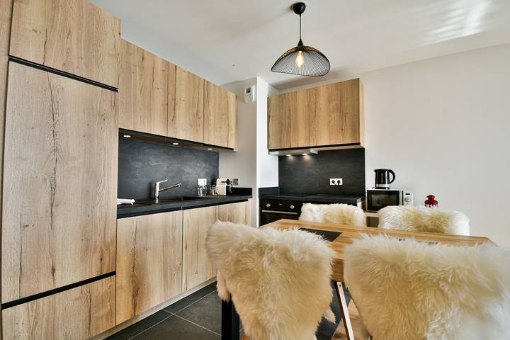 Location de vacances pour 4 personnes, avec balcon à Le Grand-Bornand