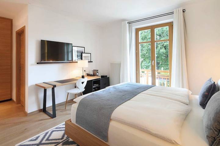 Ferienhaus für 2 Personen, mit Balkon und Garten sowie Pool und Sauna, mit Haustier am Tegernsee - 2