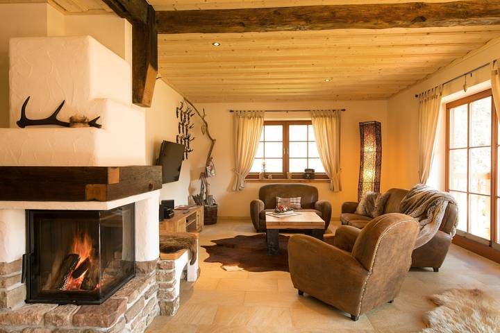 Chalet für 4 Personen, mit Sauna und Terrasse sowie Garten in Ilsenburg