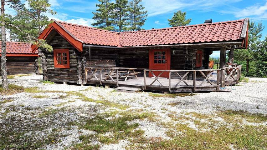 Ferienhaus für 7 Personen, mit Terrasse in Mittelschweden