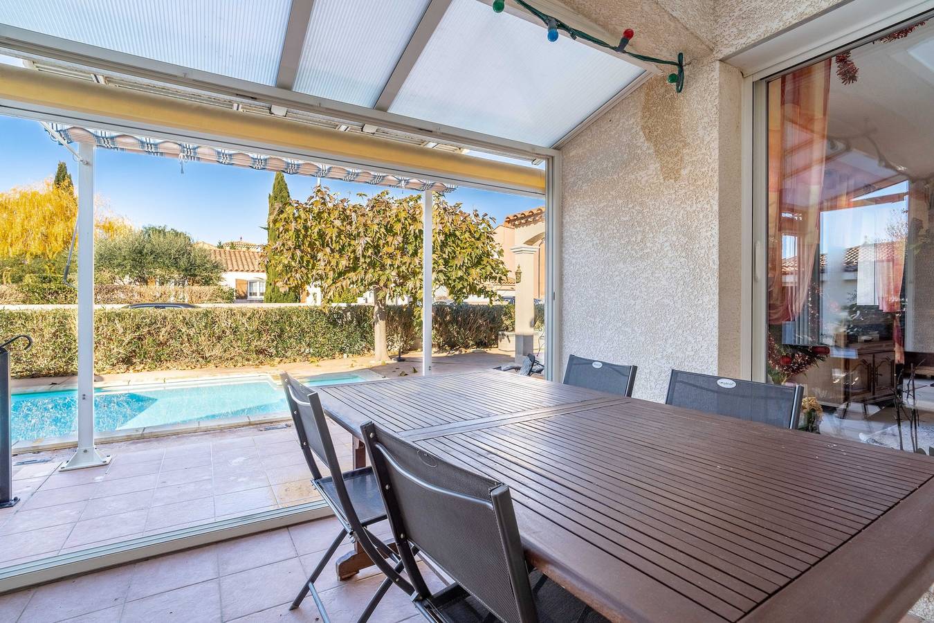 Chambre d’hôtes avec piscine privée, Wi-Fi et climatisation in Puisserguier, Côte méditerranéenne (France)
