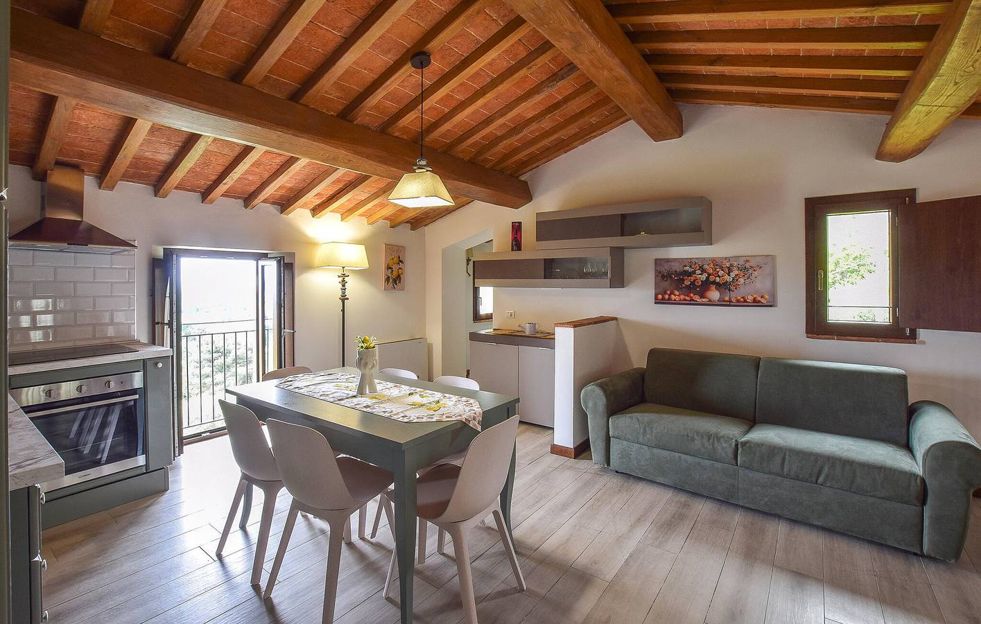 Gemütliche Ferienwohnung mit WLAN, Klimaanlage und Parkplatz in der Nähe der Sehenswürdigkeiten von Buti in Buti, Pisa Provinz