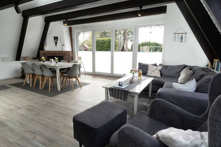 Casa de vacaciones para 8 personas, con vistas y jardín - 1