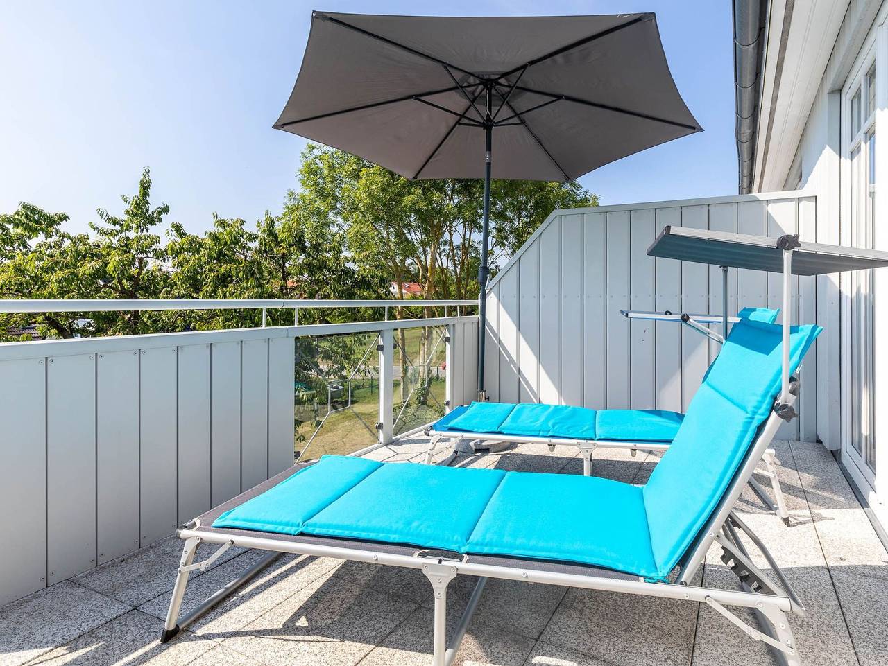 Ganze Ferienwohnung, Haus am Haftbruch Wohnung Meerblick - Haus am Haftbruch Wohnung Meerblick in Redewisch, Boltenhagen