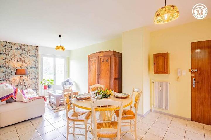Maison de vacances pour 3 personnes, avec jardin