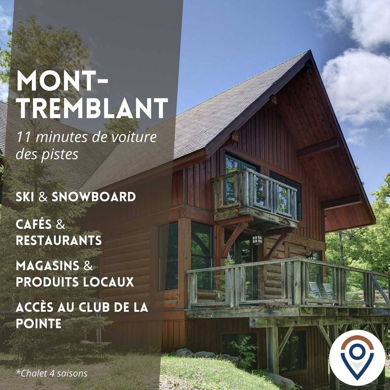 Spacious log cottage Resort access Citq 242255 in Lac-Supérieur, Quebec