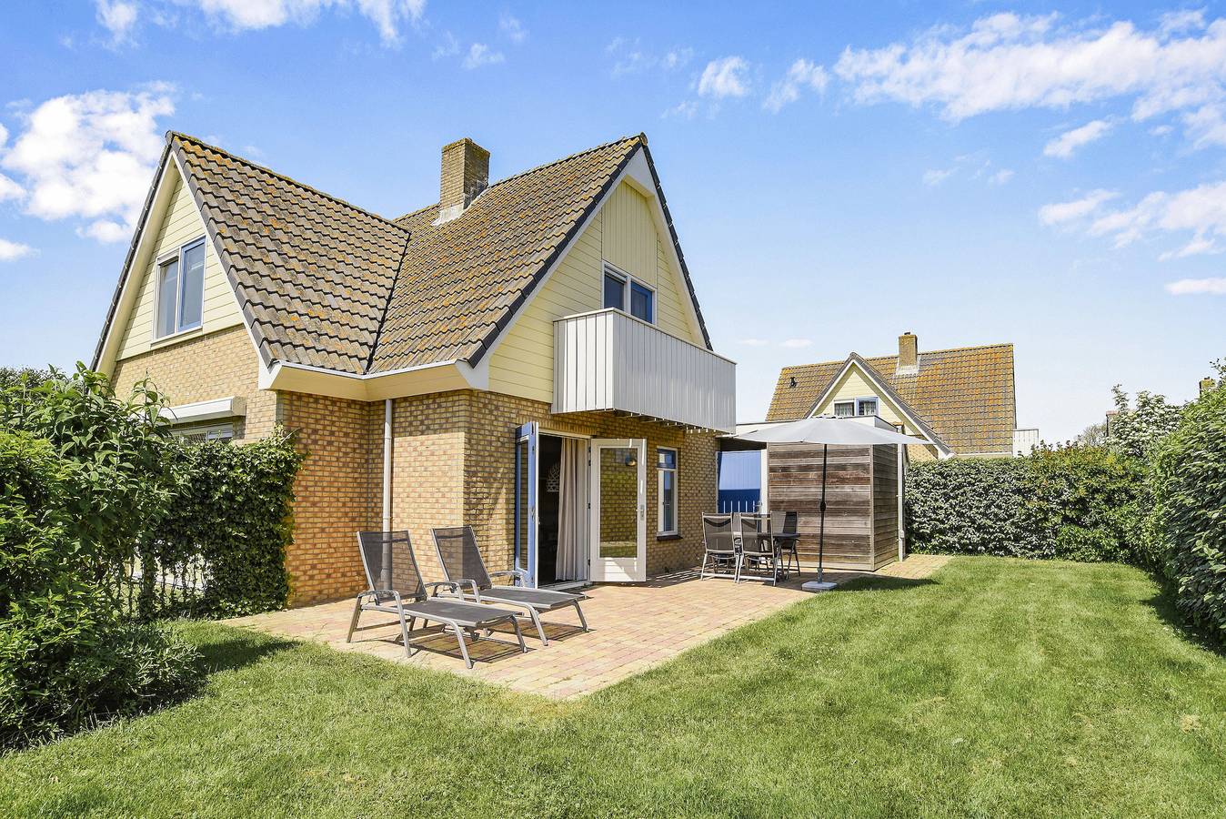 Bungalow für 4 Personen mit Balkon/Terrasse in De Koog, Westfriesische Inseln
