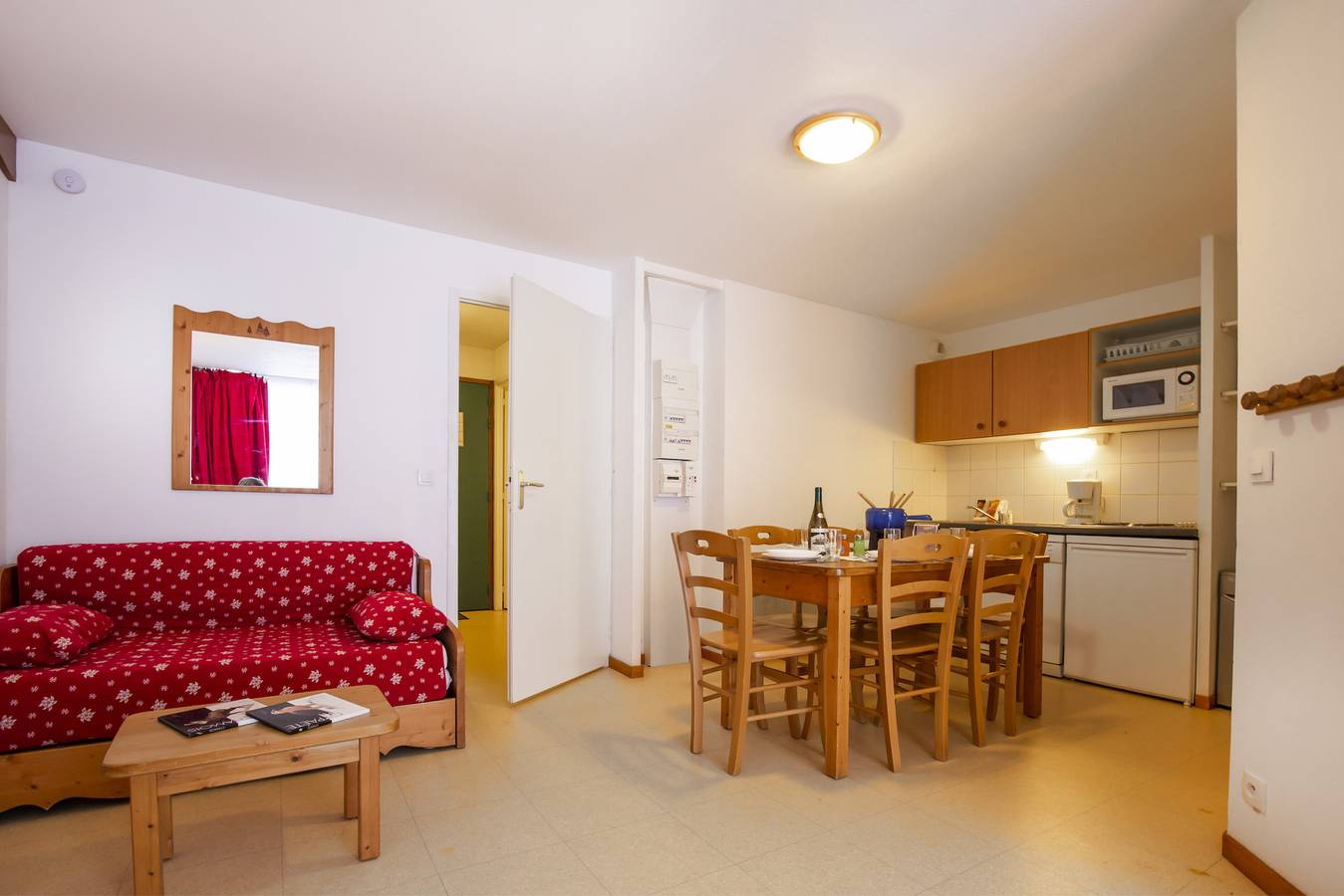 Gehele studio, Balcons C 002 - Parc Nat. Vanoise studio 6 pers. in Termignon, Saint-Jean-de-Maurienne regio