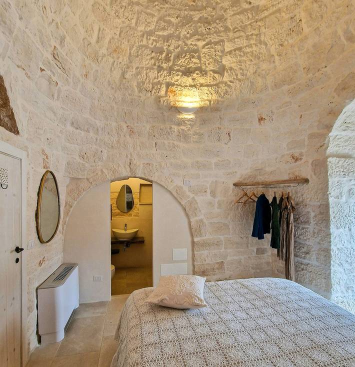 Trullo reformado en la campiña de Apulia in Martina Franca, Provincia de Taranto