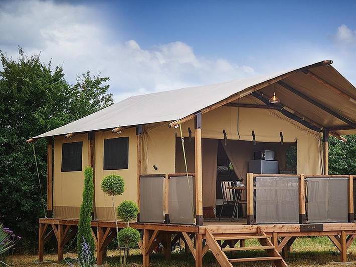 Tente pour 5 personnes, avec sauna dans le Cantal - 2