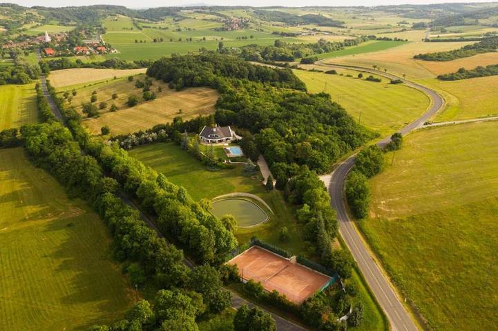 Villa für 16 Personen, mit Seeblick und Ausblick sowie Garten und Pool, mit Haustier am Balaton - 3