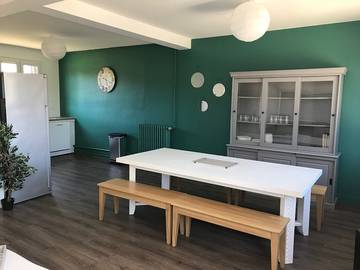 Gîte pour 8 personnes, avec jardin et terrasse à Saints