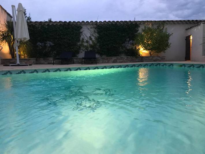 Villa pour 10 personnes, avec Balcon ainsi que Terrasse et Piscine