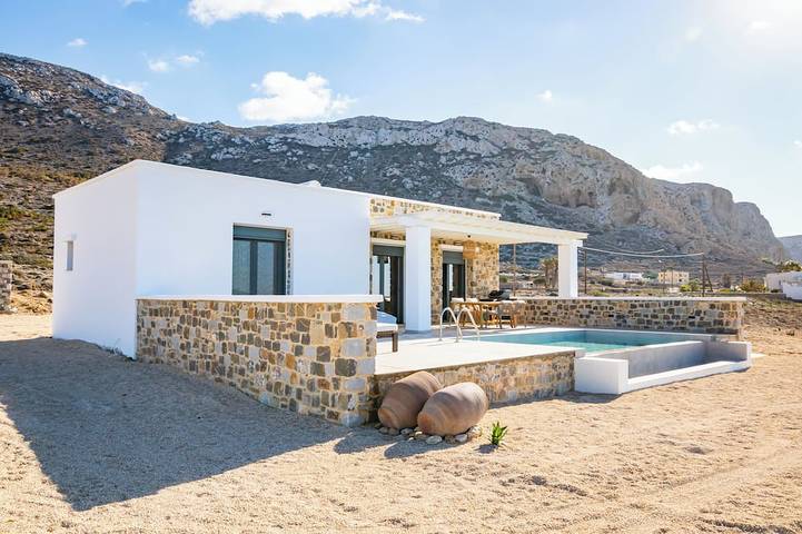 Villa voor 4 personen, met huisdier op Karpathos