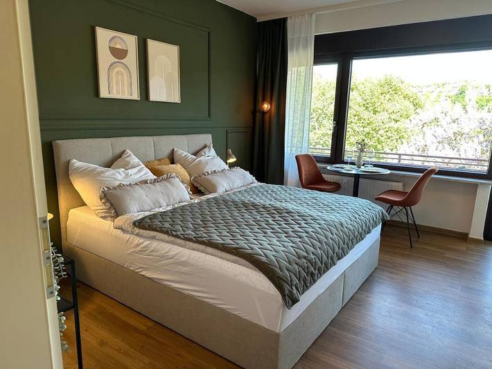 Vakantiewoning voor 2 personen, met balkon en uitzicht in Koblenz