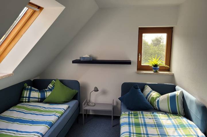 Ferienwohnung für 7 Personen, mit Balkon und Whirlpool sowie Garten und Sauna in Greiz - 3