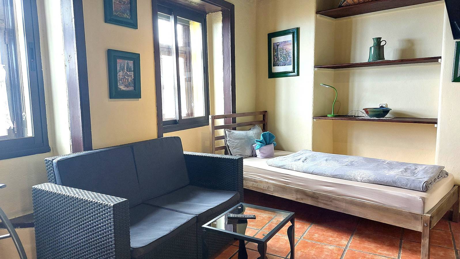 Ganzes Studio, Single-Studio „Apartamentos Monasterio de San Antonio Nr. 5“ mit Wlan und Meerblick - Adults only in El Amparo, Icod de los Vinos