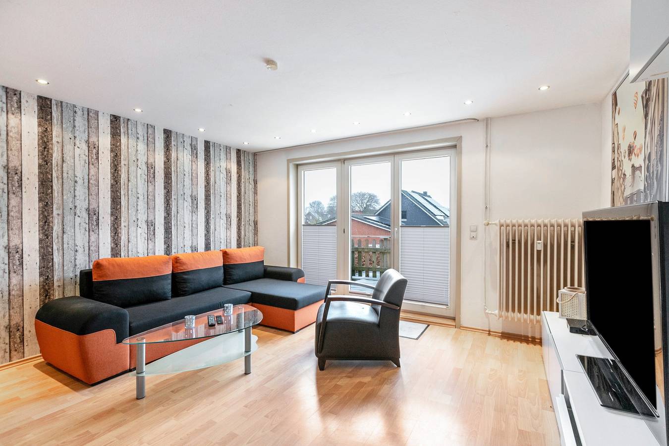 Ganze Wohnung, Apartment „Seestern“ mit Balkon und Wlan in Wester-Ohrstedt, Eider-Treene-Sorge