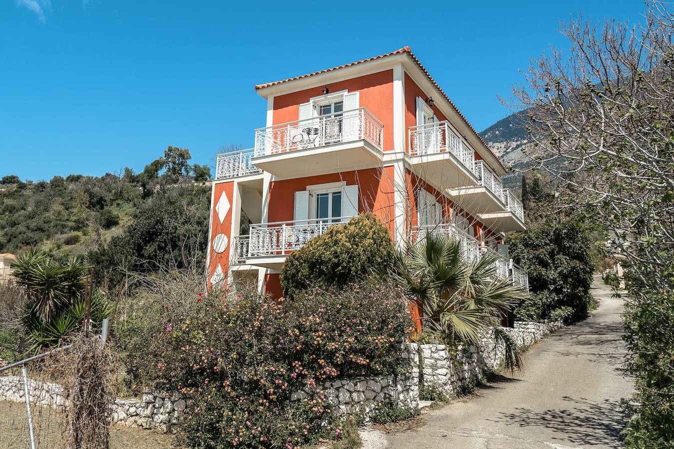 Kamer 'Angela partial sea view 8' met zeezicht, wifi en airconditioning, foto 12