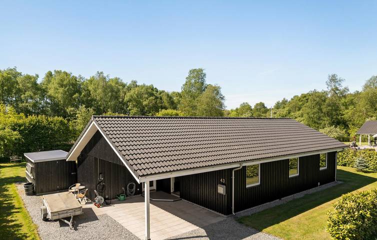 Ferienhaus für 7 Personen mit Sauna in Louns, Farsø
