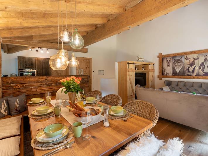 Ferienhaus für 10 Personen, mit Sauna und Balkon sowie Garten im Salzburger Land - 3