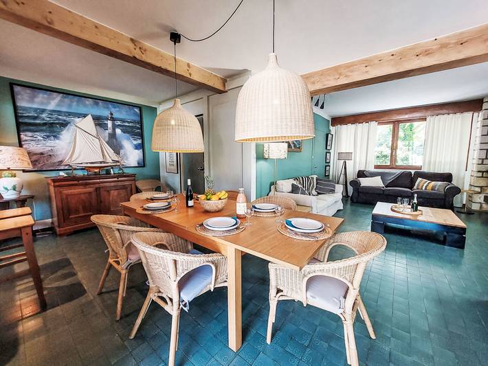 Casa de vacaciones para 8 personas, con balcón y jardín - 1