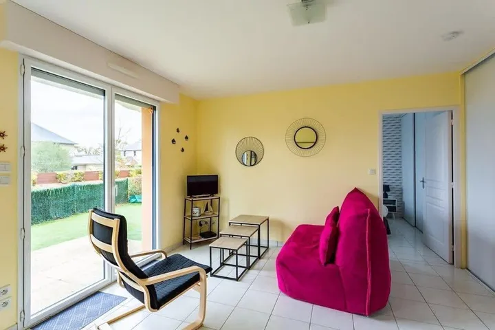 Apartamento de vacaciones para 4 personas, con jardín - 1