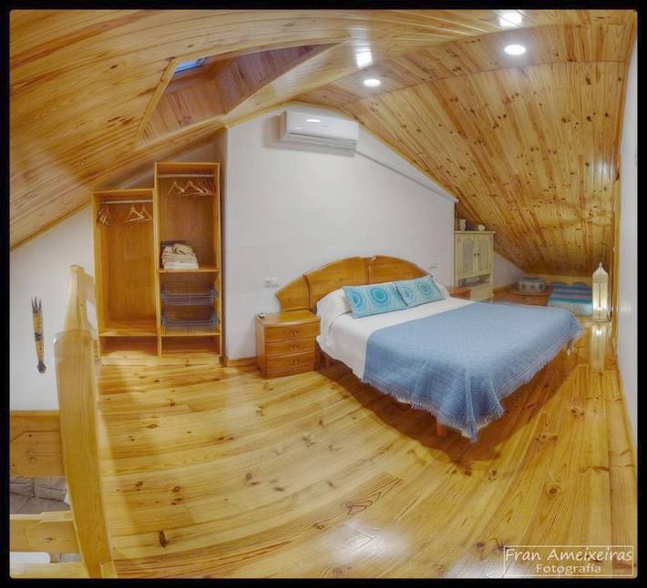 Apartamento para 10 personas, con Balcón además de Terraza y Vistas en Cuntis