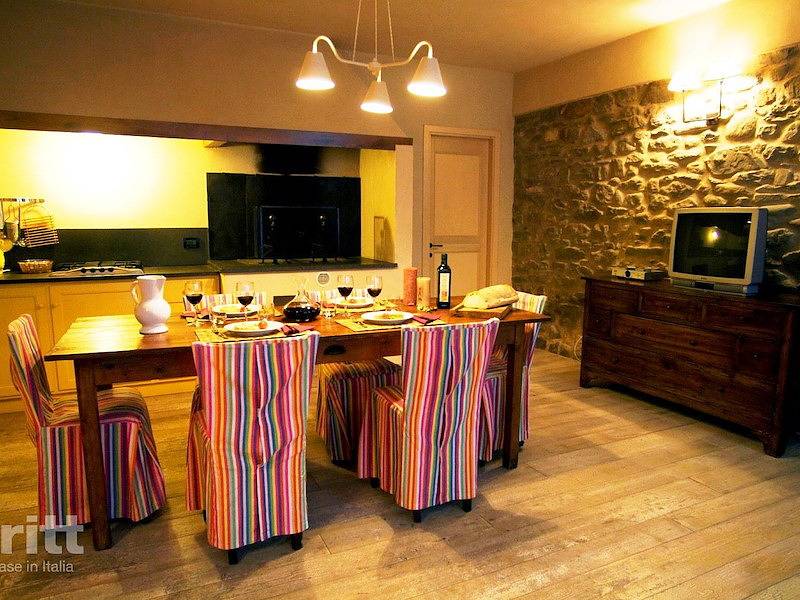 Tritt — Ferienwohnung für 2 Personen in der Toskana in einem gemütlichen Agriturismo mit Pool in Castelfranco di sopra, Castelfranco Piandiscò (gemeinde)