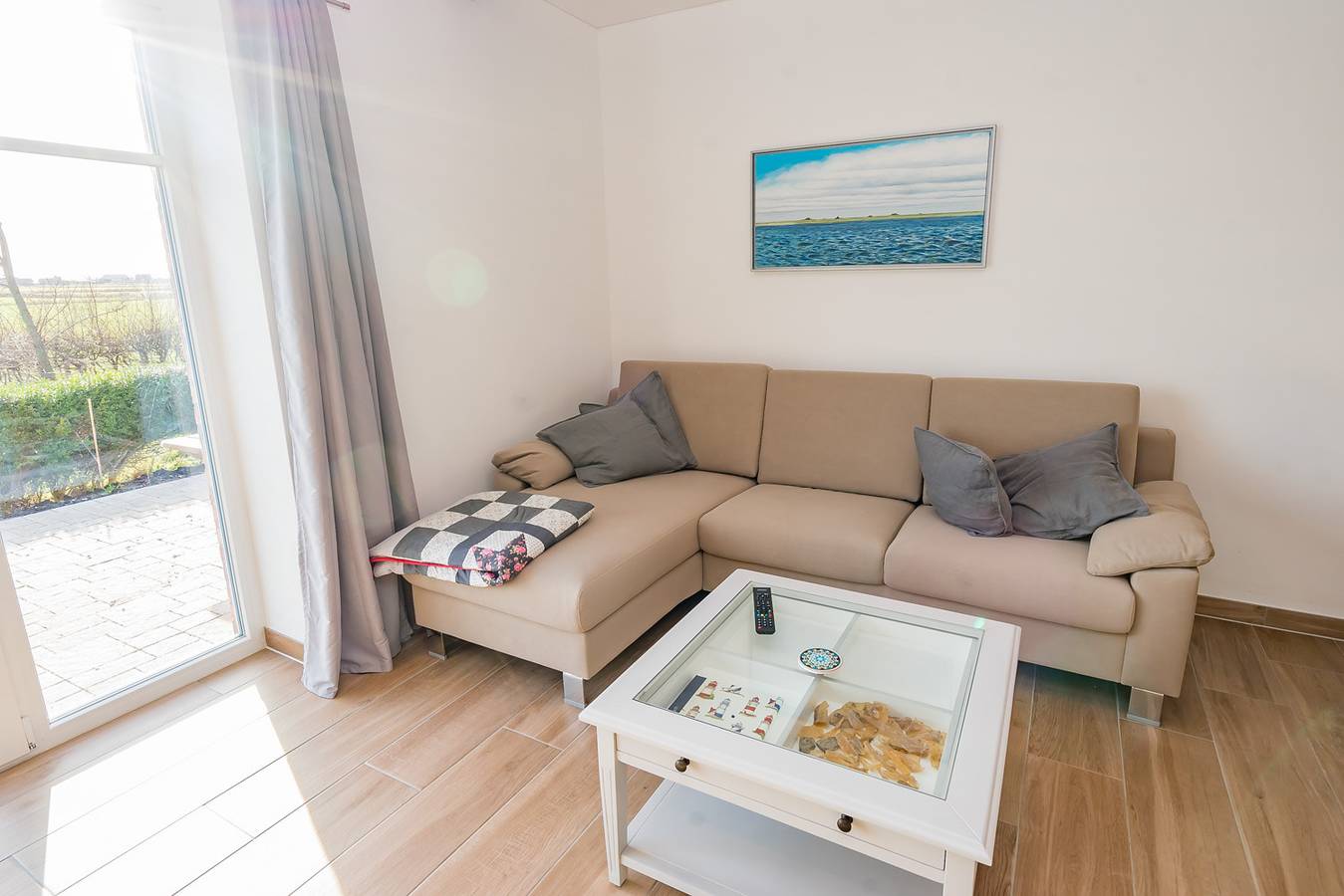 Ganze Wohnung, Ferienwohnung '2_fewo Mittschiffs' mit Gemeinschaftsgarten und Wi-Fi in Pellworm, Nordfriesische Inseln