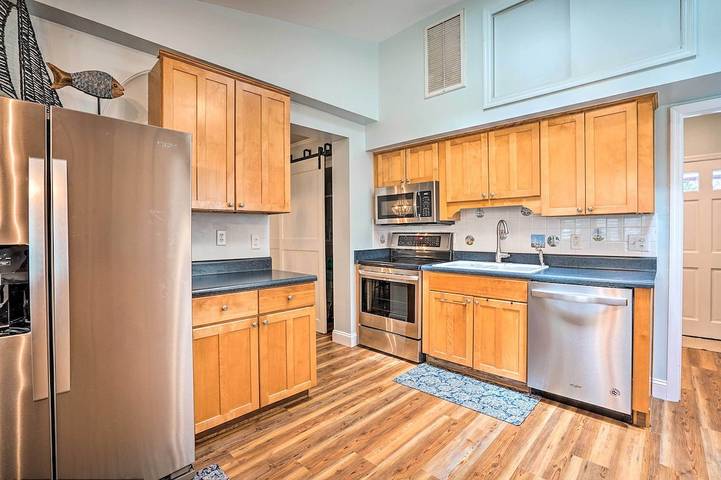 Vacation rental for 8 people, with terrace and yard in Wild Dunes