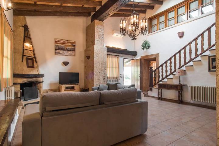 Finca "Es Caulls" mit Pool und Wlan in Llubí, Mallorca Inselmitte