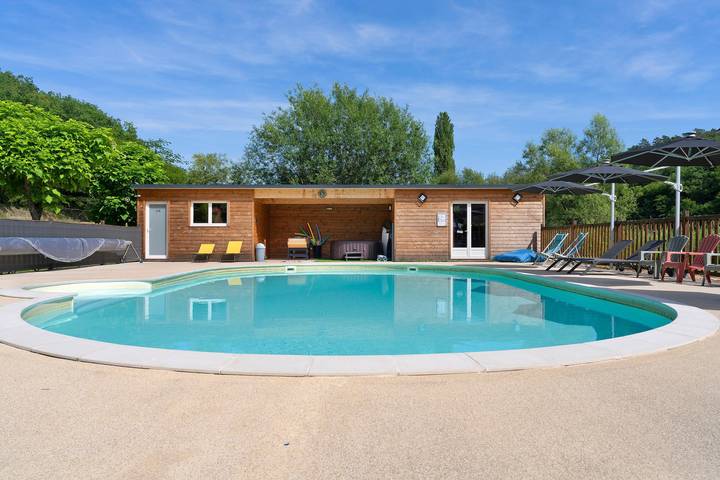 Maison de vacances pour 6 personnes, avec jacuzzi et jardin, adapté aux familles en Dordogne - 2