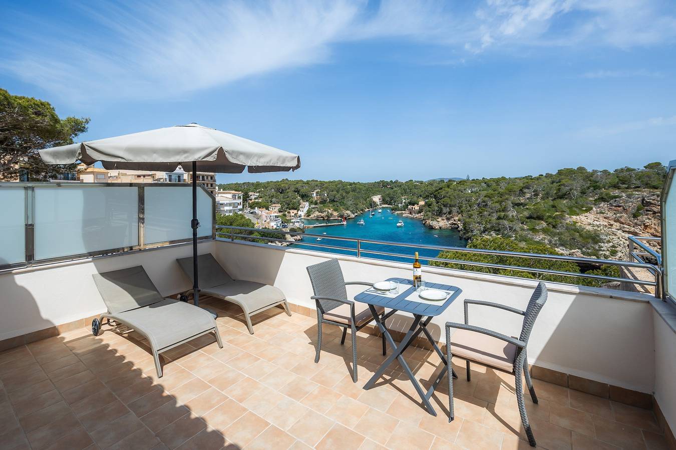 Ganzes Studio, Ferienwohnung 'Cala Figuera Studio 5b' mit Meerblick, Wi-Fi und Klimaanlage in Cala Figuera, Santanyí
