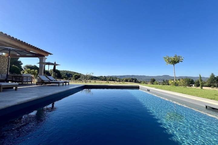 Maison de campagne pour 11 personnes, avec piscine et jardin à Lauris - 4