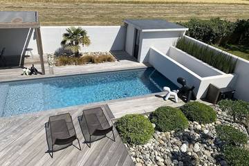 Cottage pour 6 personnes, avec terrasse et jardin à L'Houmeau
