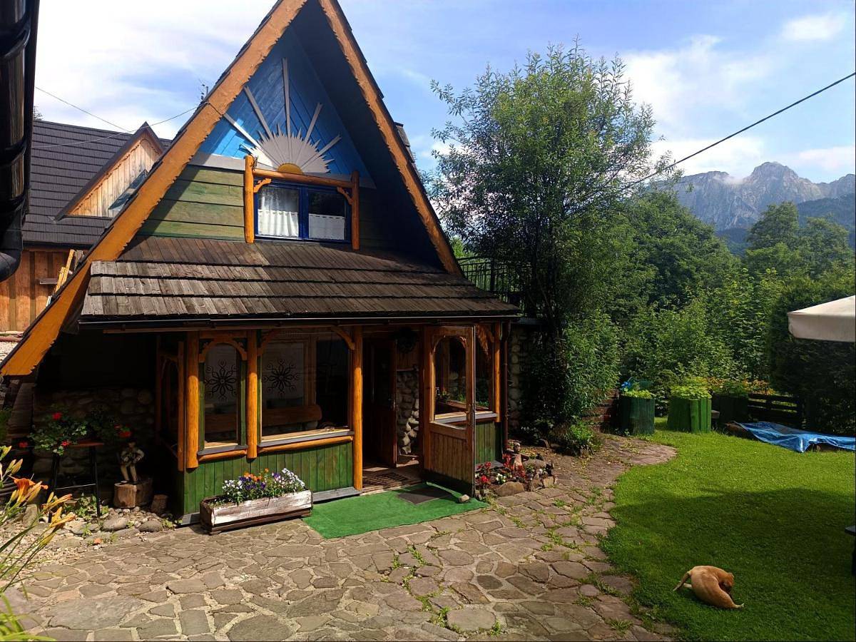 Szałas tatrzański in Kościelisko (Miasto), Kościelisko