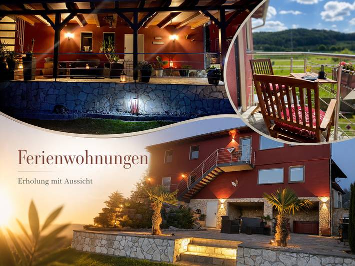 Ferienwohnung für 4 Personen, mit Balkon in Wartburg