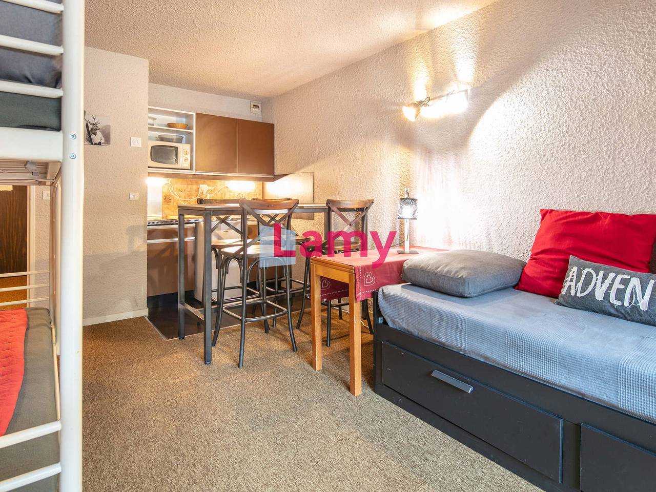 Estudio entero, Acogedor estudio en Corrençon-en-Vercors para 4 personas, a pie de pistas in Corrençon-en-Vercors, Parc naturel régional du Vercors